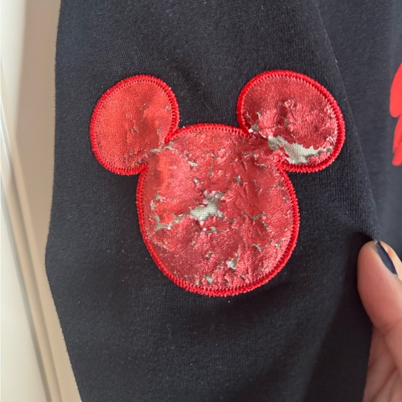 2/for $20 🪩 DISNEY’s Mickey Mouse Crewneck Sweater, Red Mickey details ❤️ (XS) - Picture 7 of 7